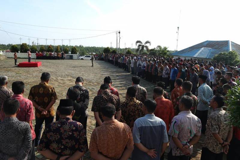 Apel Gabungan Pasca Cuti Bersama